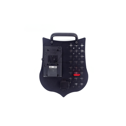 Compact V-Mount Power Handle for On-Set Use