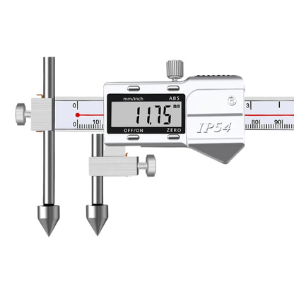 10–150mm Digital Caliper with Center Distance Measurement