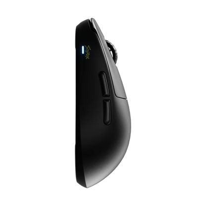 Black Ergonomic Wireless Gaming Mouse with 8K Sensor