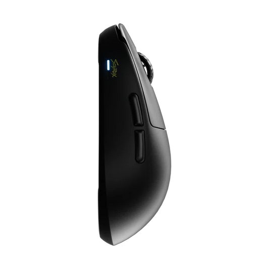 Black Ergonomic Wireless Gaming Mouse with 8K Sensor