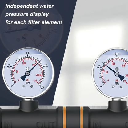 Whole Home Water Purifier System Reduces Lead Sediment and Odor