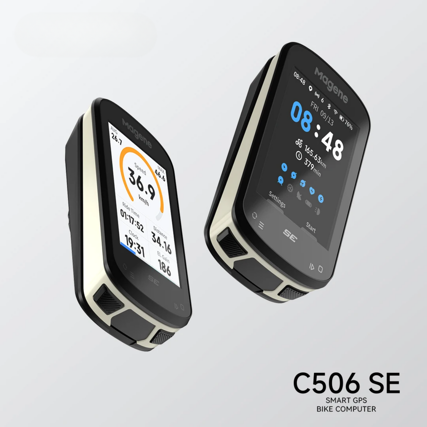GPS Bike Computer with Colour Screen and Mount Bracket