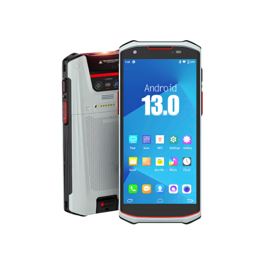Android 13 Rugged Barcode Scanner PDA 4GB 64GB 2D