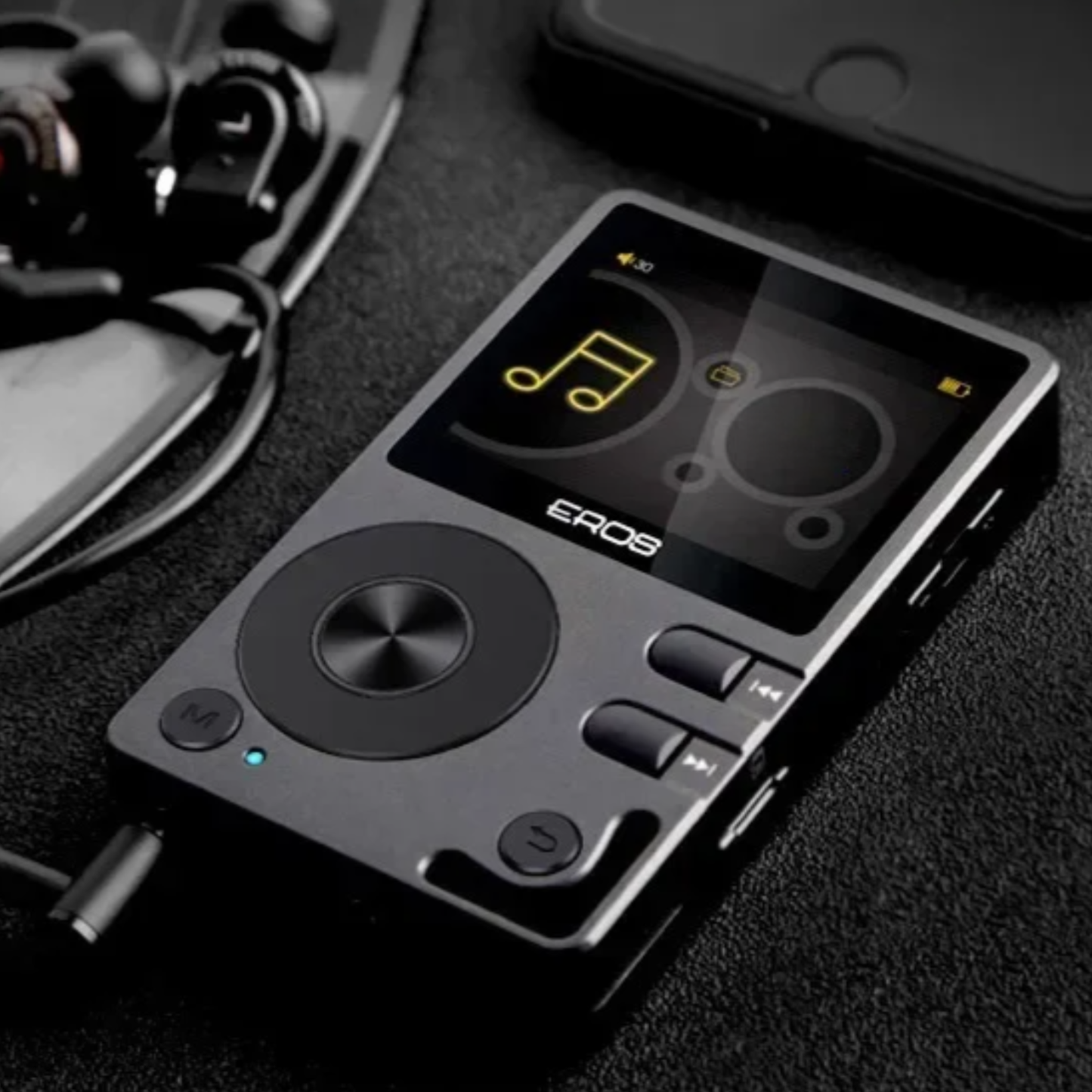 Portable Hi-Res Music Player with Protective Case