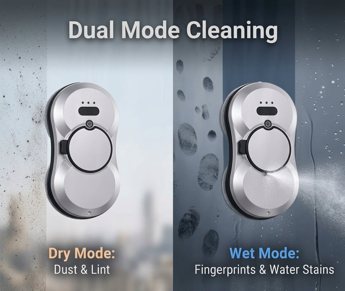 Electric Window Cleaning Robot Vacuum Glass Washer