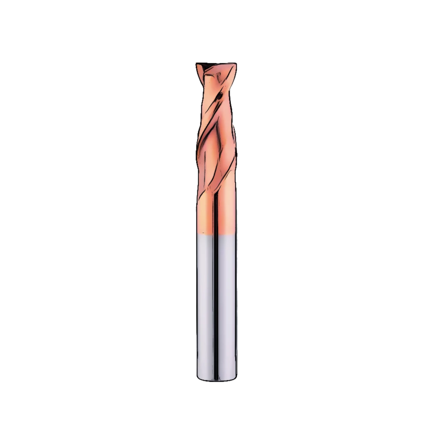 2 Flute CNC End Mill 14mm x 100mm Carbide Cutter