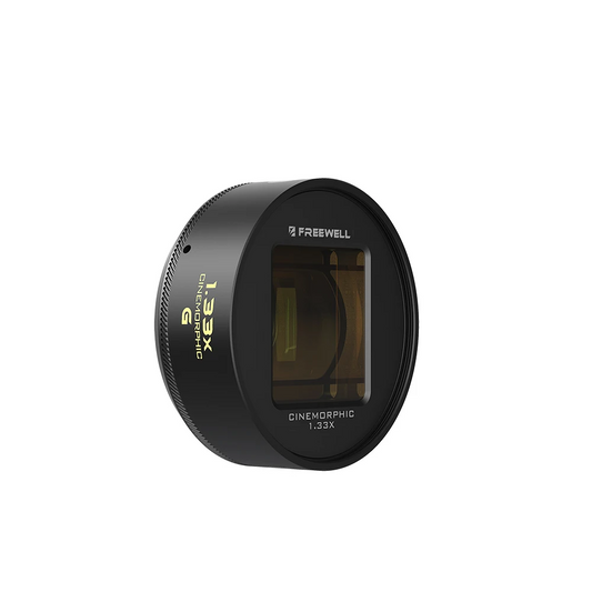 Gold 1.33x Anamorphic Lens for Phone Video