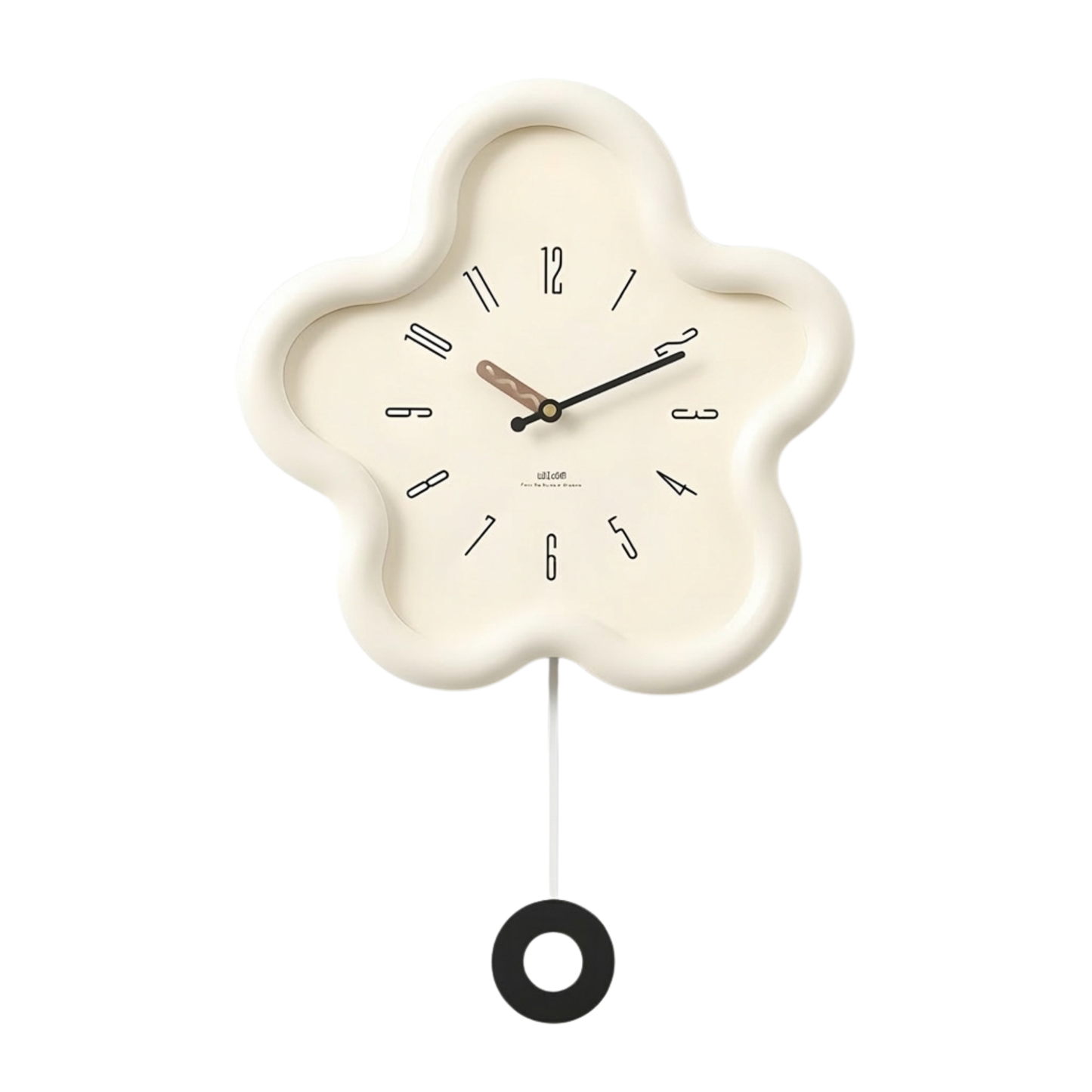 Minimalist Swing Digital Wall Clock for Living Room