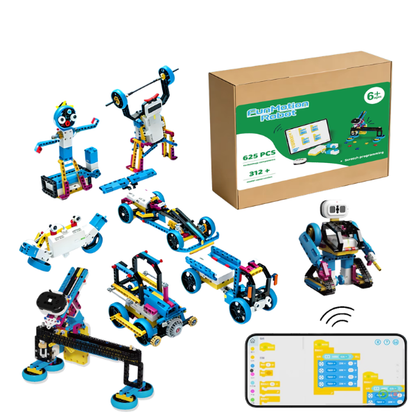 Scratch Programming Robot Building Kit with Remote Control