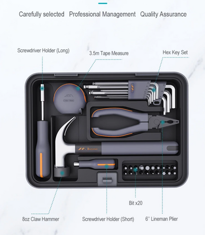 Electric Hand Drill Screwdriver Hardware Repair Tool Set