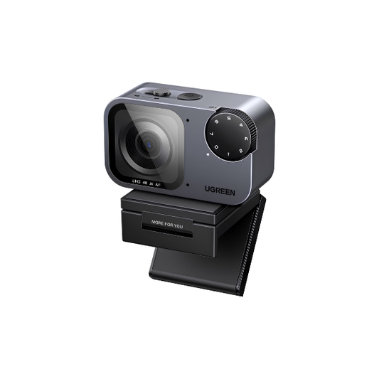 Smart 4K AI Webcam with Auto Framing and Gesture Control