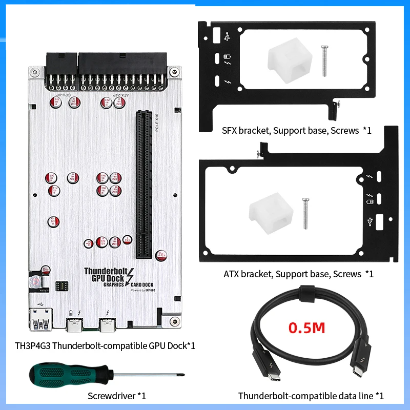 Thunderbolt GPU Dock with 85W PD Charging