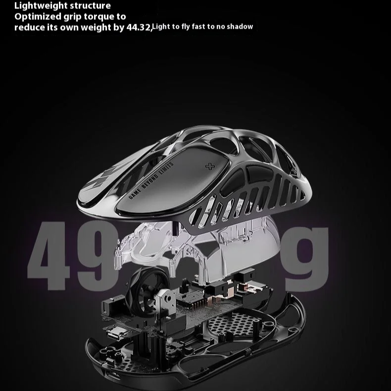 High Performance Gaming Mouse with Adjustable DPI and RGB Lights