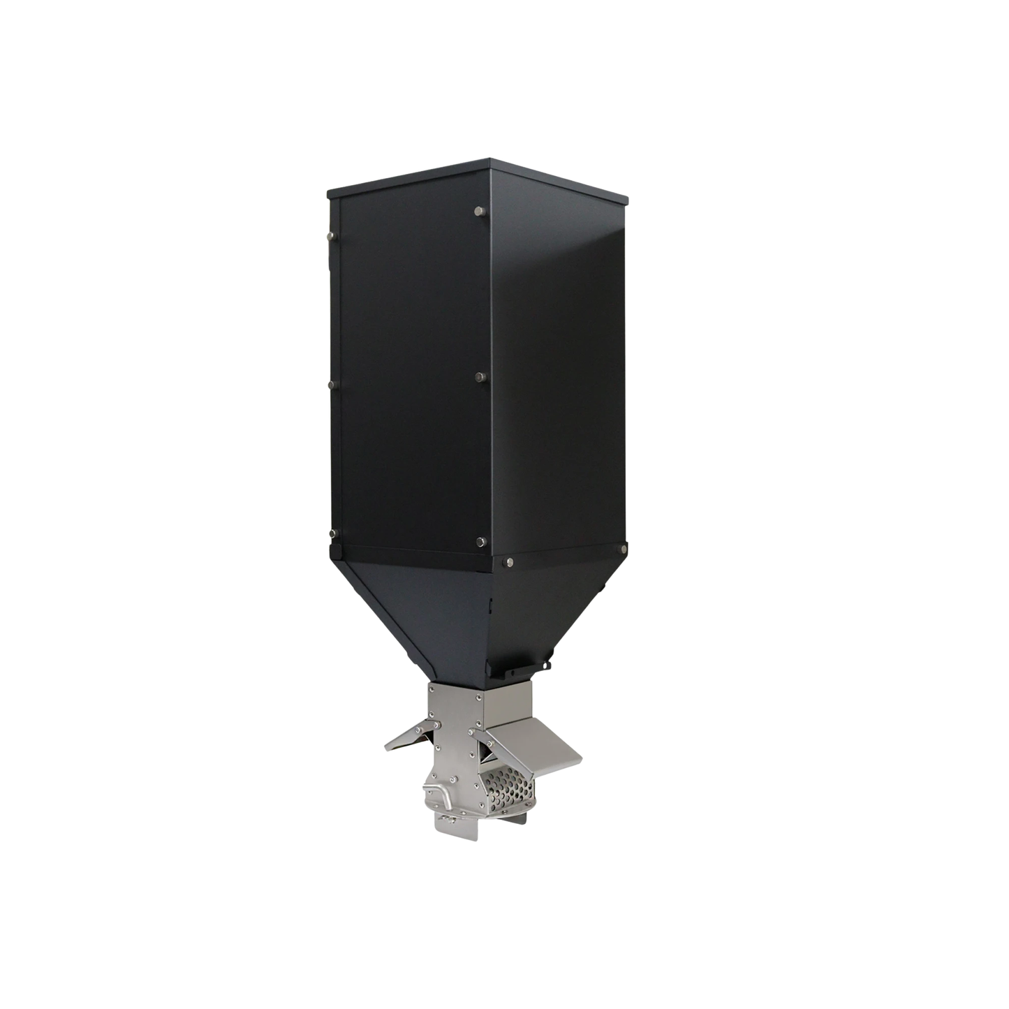 16L Gravity Feed Pellet Stove Hopper Black