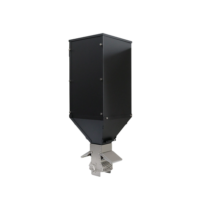 16L Gravity Feed Pellet Stove Hopper Black