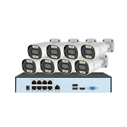 8-Camera 5MP 8CH POE Surveillance System