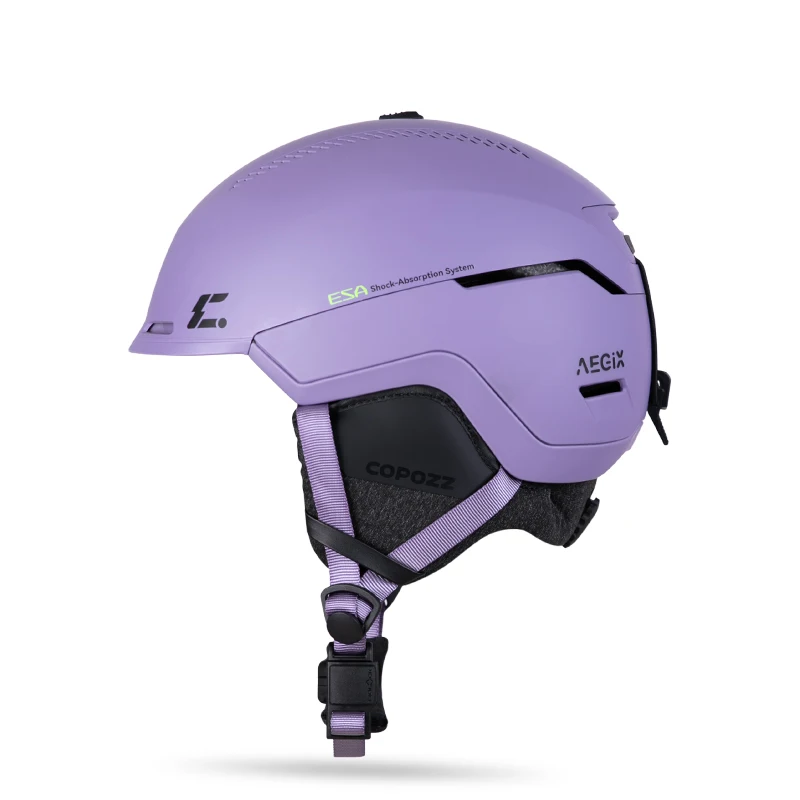 Adult Ski Helmet M Purple RECCO Snow Sports