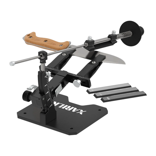 Professional Aluminium Knife Sharpening System with 3 Diamond Plates