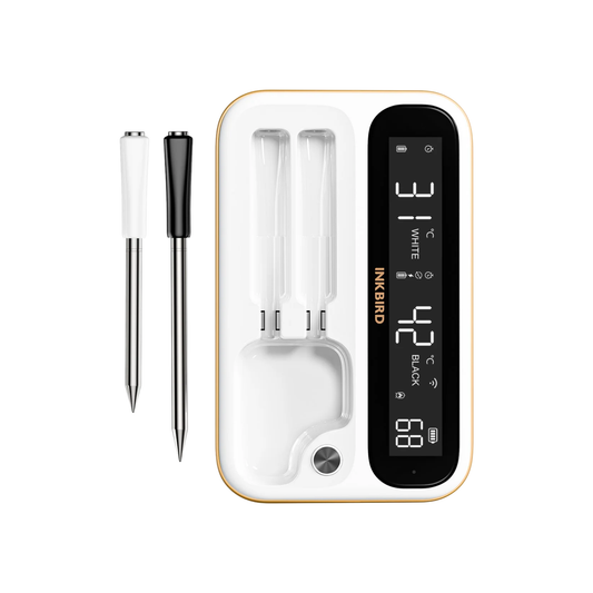 Smart BBQ Thermometer WiFi Bluetooth Dual Probe Waterproof