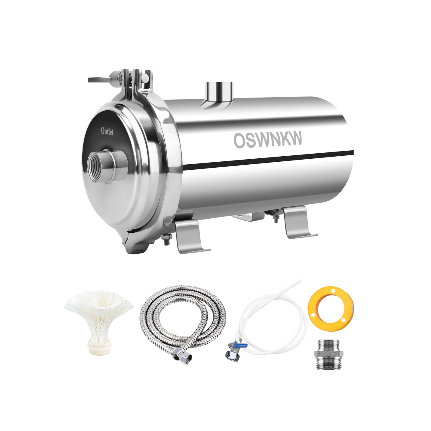 Whole House 3000L Water Purifier with 0.01μm Pre-Filter