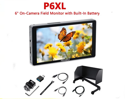 6 Inch 4K Touchscreen Field Monitor 1200nit HDR