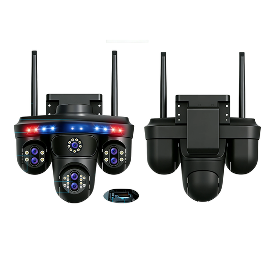 Outdoor Wireless CCTV Camera 10X Zoom with 64GB
