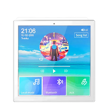 Bluetooth Wall Amplifier with 4.5-Inch Stereo Speakers