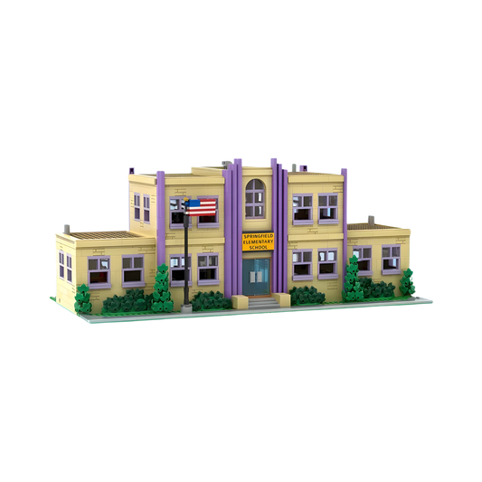 Large Modular Architecture Model Building Brick Toy Set