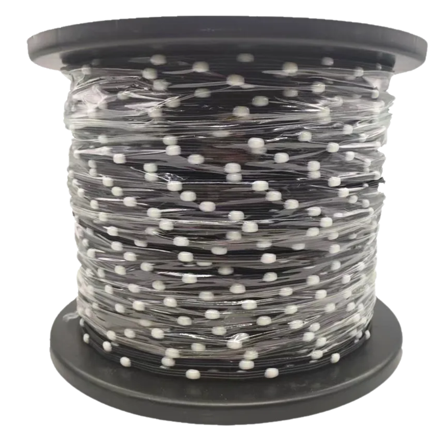 Waterproof RGB LED Pebble Pixel String Lights Black Wire