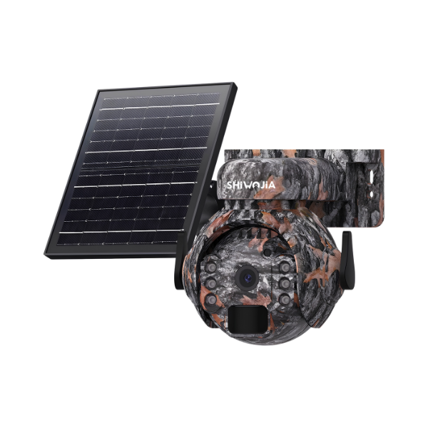 Wireless 5MP Solar Security Camera 4G AI PTZ 32GB