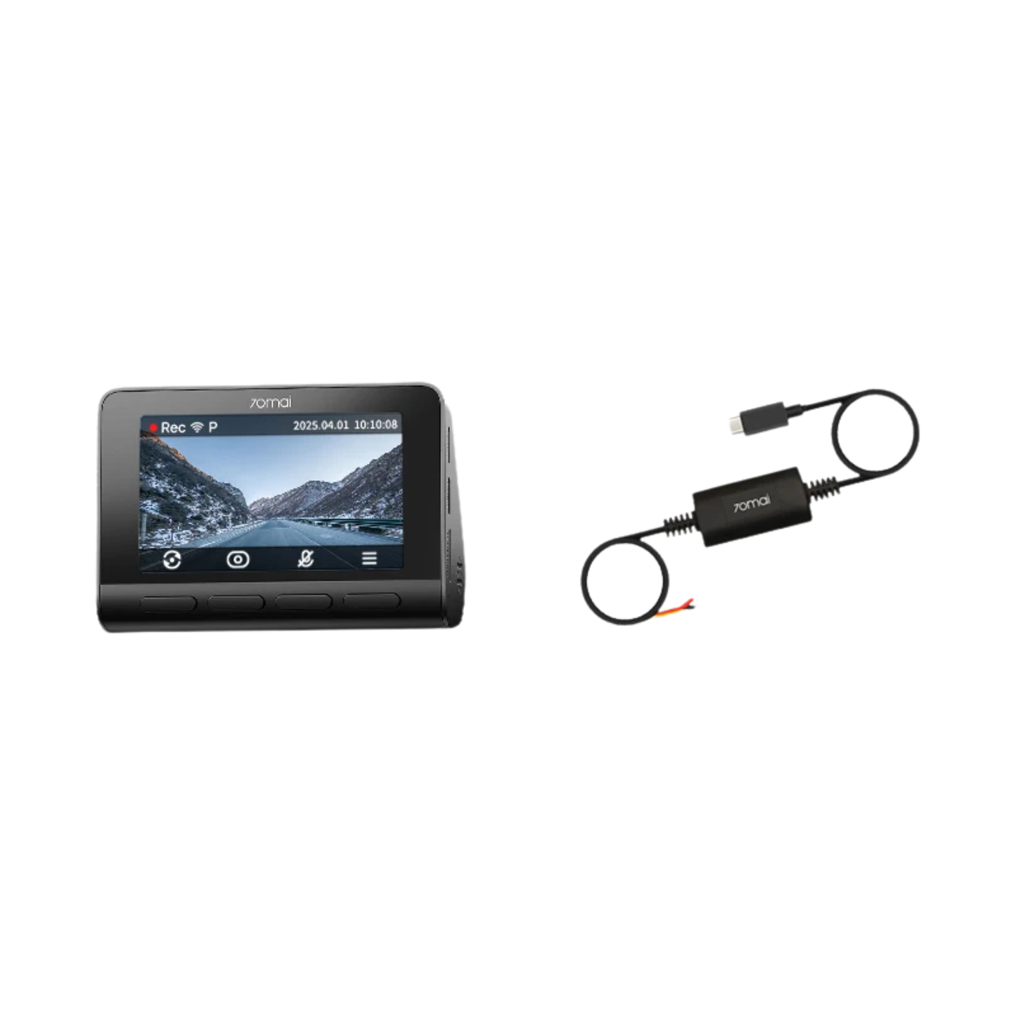 4K HDR Front Dash Cam with GPS & ADAS 128GB