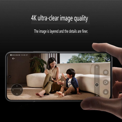 Smart Home Camera 9X Zoom with AI Tracking 128GB Storage