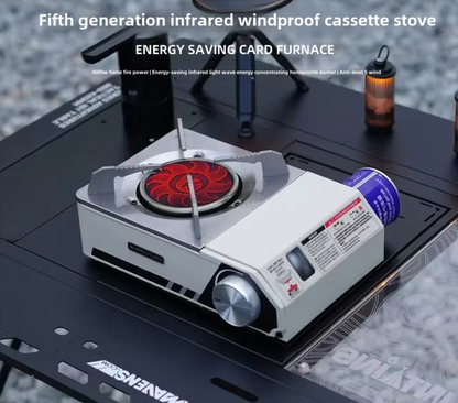 4000W Portable Infrared Gas Stove for Outdoor Cooking