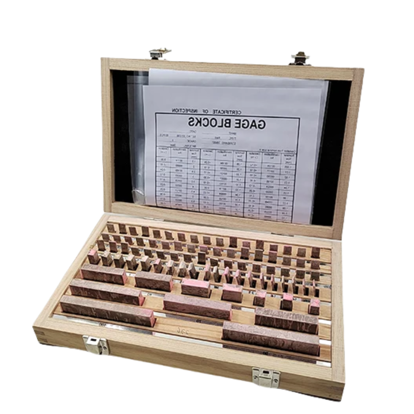 Precision Gauge Block Set 83pcs Grade 1 Steel