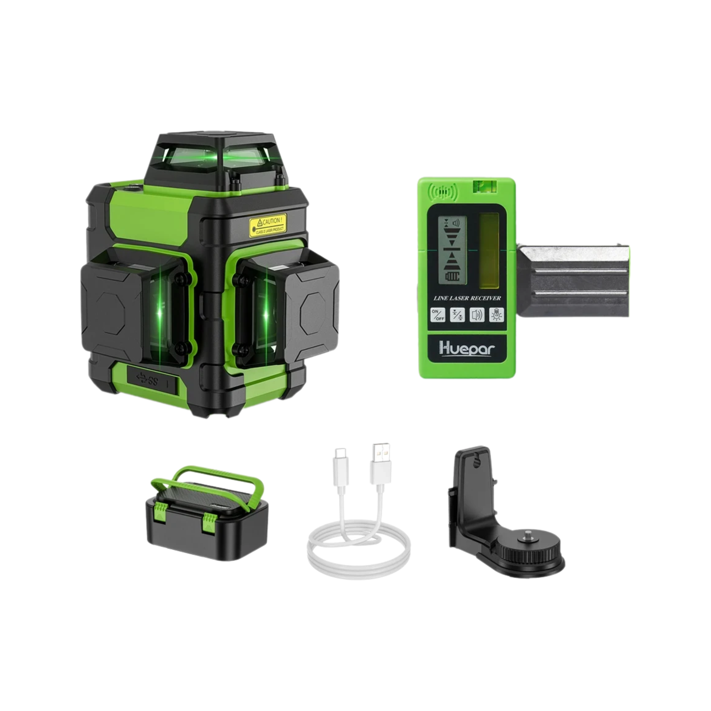 12-Line Green Beam Laser Level for DIY Projects