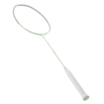 Flexible 6U Carbon Badminton Racket 27LBS Green