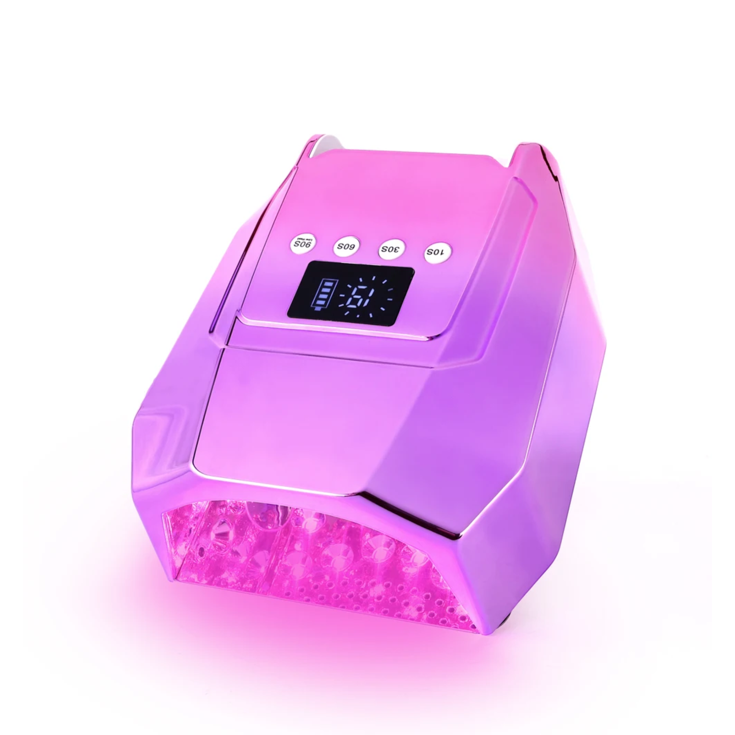 Portable Gradient Purple UV LED Nail Curing Lamp