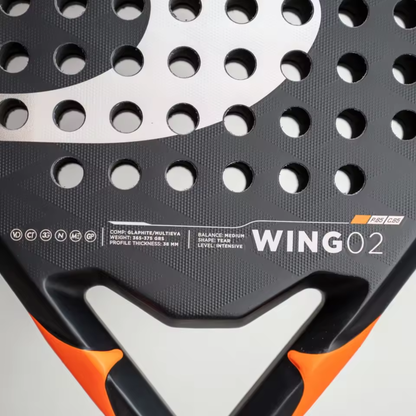 Durable Carbon Padel Racquet for Competitive and Training Play