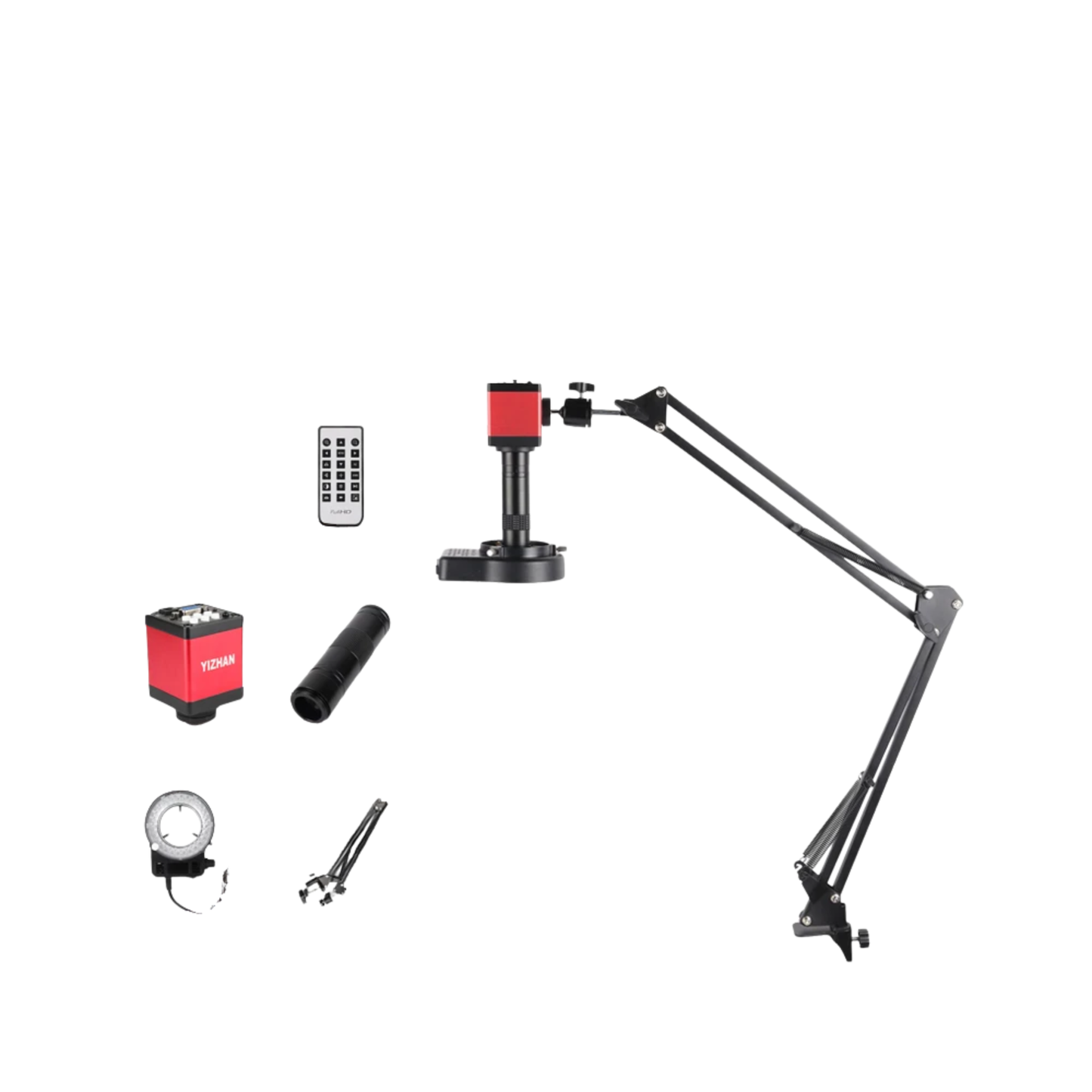 1080P HDMI VGA Digital Microscope 150X HD Inspection Camera