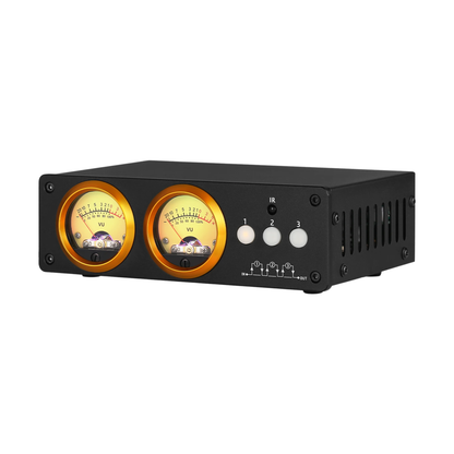 3-Channel Loop Switcher Box with Dual VU Meter