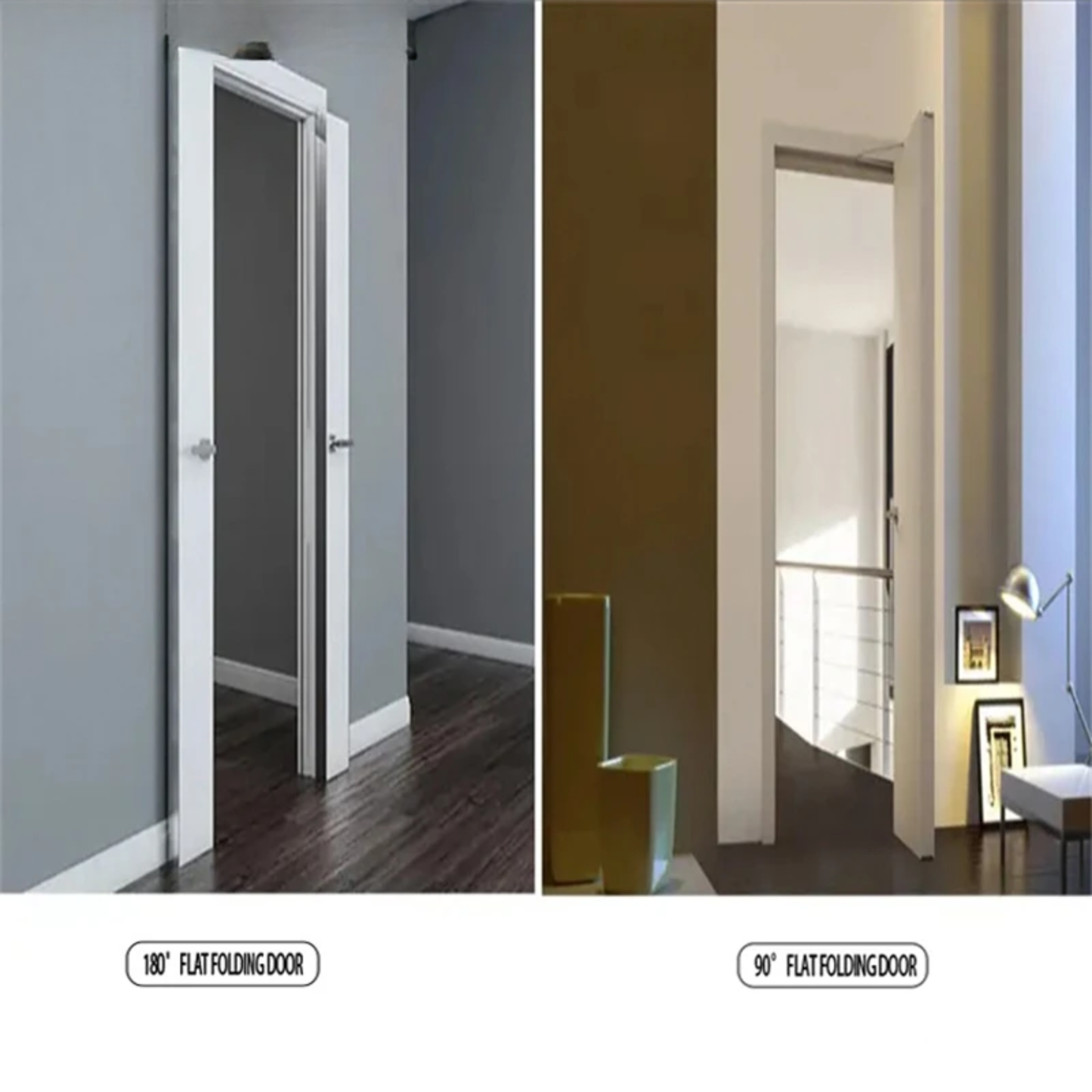 Stainless Steel Folding Door Hinge Left Outer 40kg
