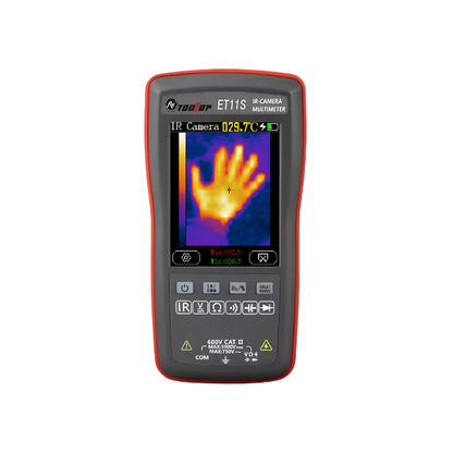 2.8 Inch Thermal Imager AC DC Multimeter Temperature Tester