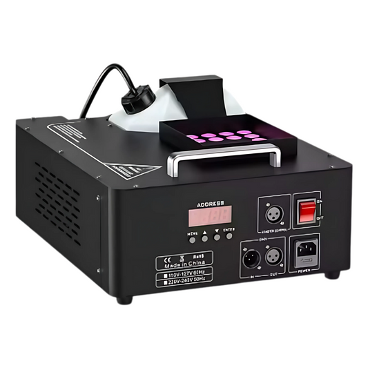 1500W Fog Machine with RGB LED Stage Lighting