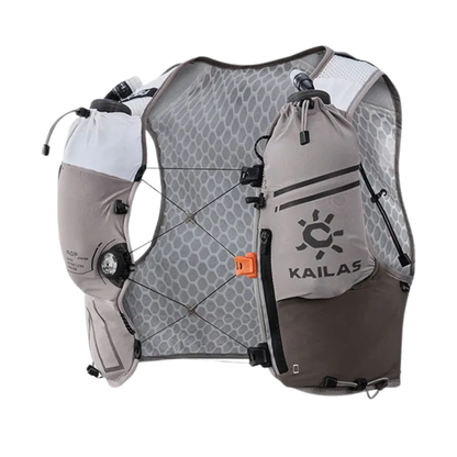 Lightweight 8L Trail Running Vest Pack Grey