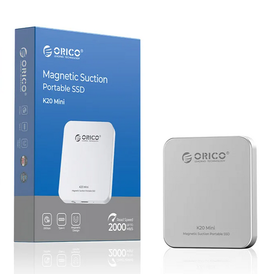 Orico Silver 2TB Portable Solid State Drive High Speed Storage
