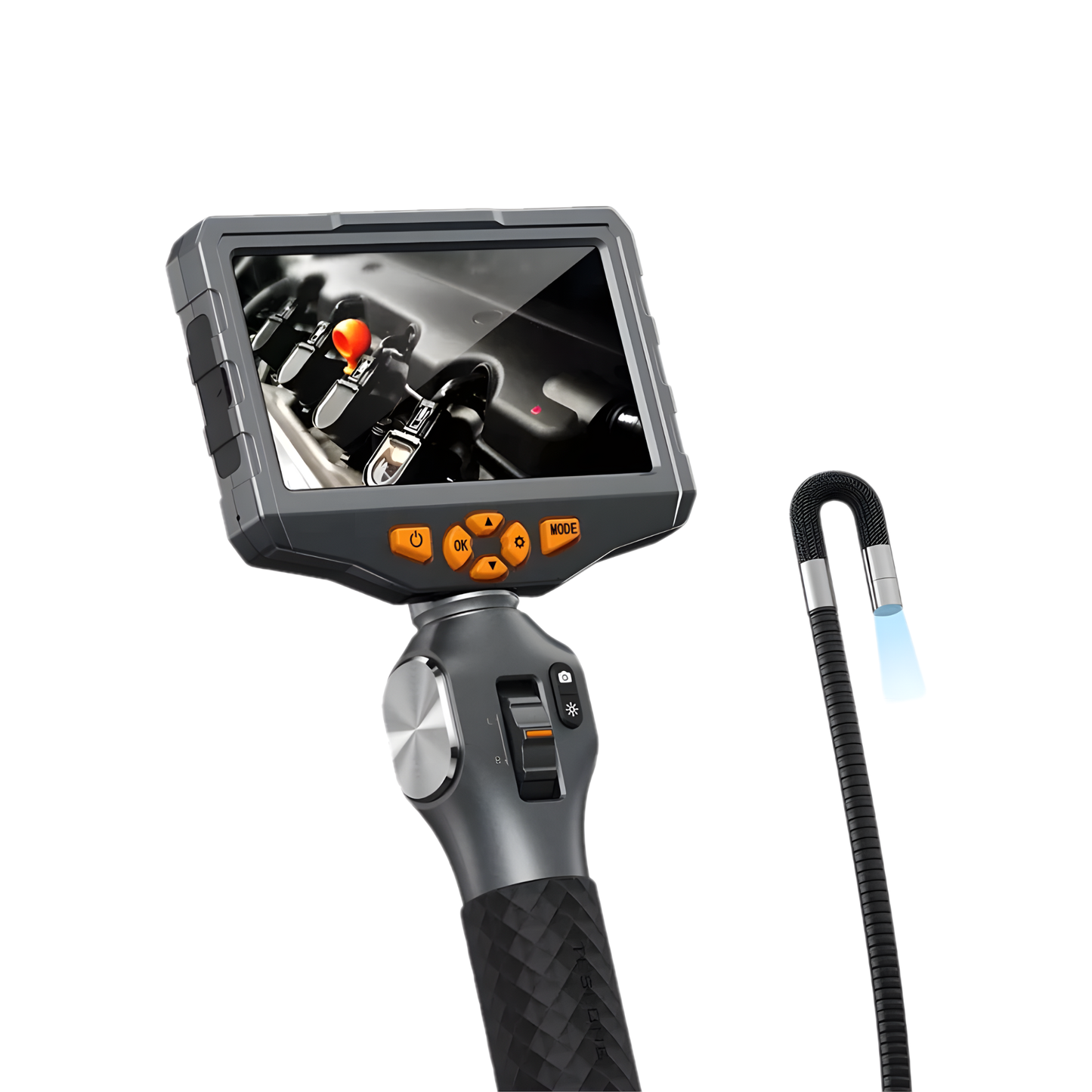 5.5mm Dual Steering Endoscope Camera 1080p with 5" Display