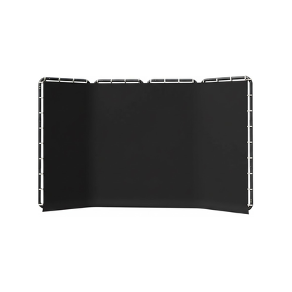 240x400cm Black Photography Background Stand with Screen