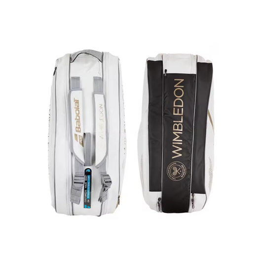 Compact 6-Racquet Tennis Bag with Dual Carry Handles and Straps
