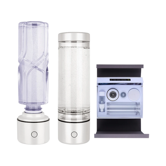 Nano Hydrogen Water Generator Bottle Rechargeable White