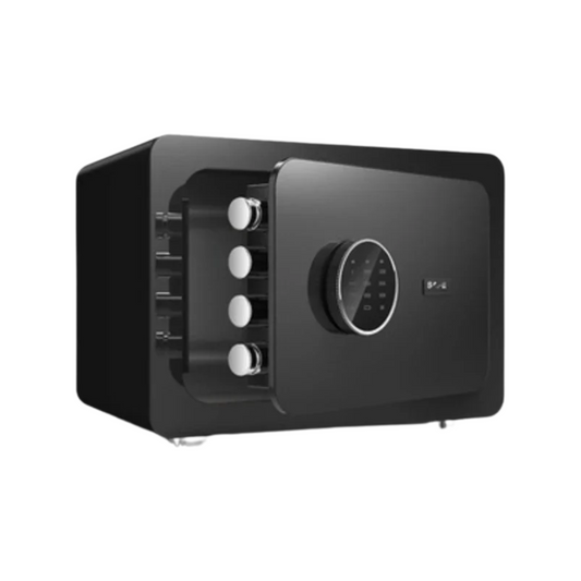 Compact 25cm Steel Safe with Electronic Password Lock